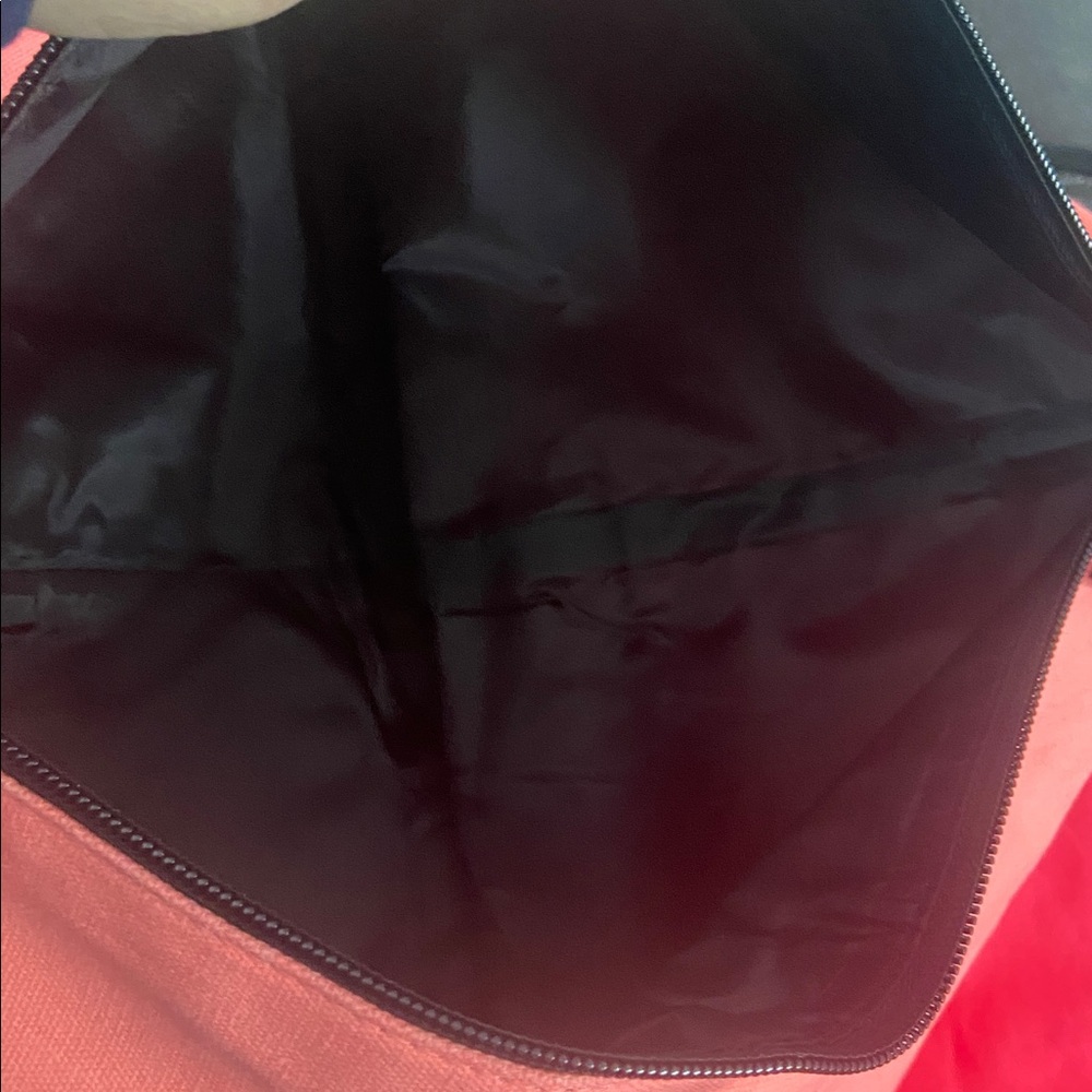 NWT Victoria's Secret Coral and Pink Foldable Bag - Picture 8 of 8